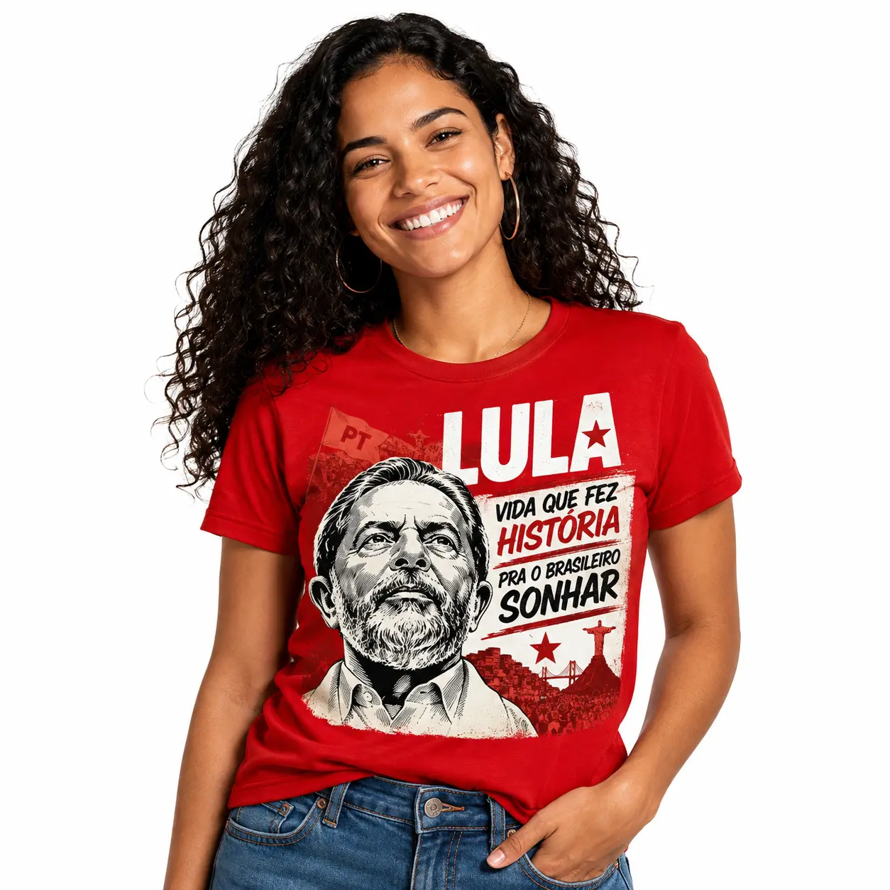 Camiseta Vida Que Fez História